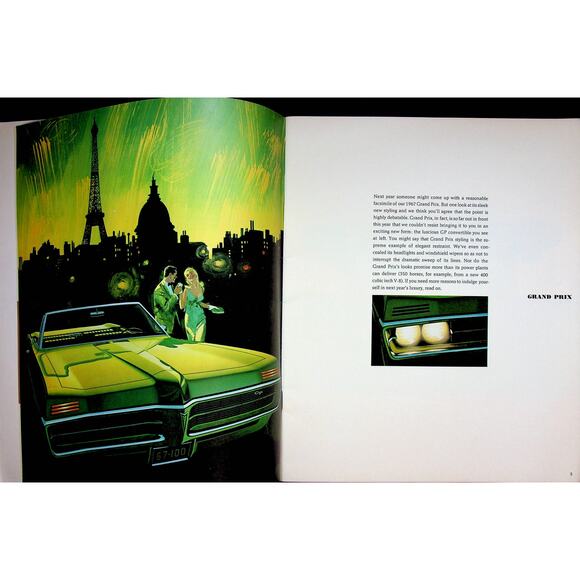 Orig 1967 Pontiac Line Up Brochure GTO 2-2 Le Mans Tempest Grand Prix Bonneville - Picture 6 of 16